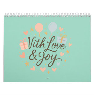 Personalized 2025 Calendar – Stylish, Functional &