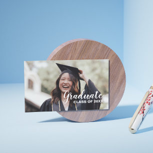 Personalized 2026 Graduation Photo Mini Invitation