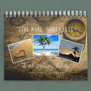 Personalized 2027 Vacation Family Photo Calendar