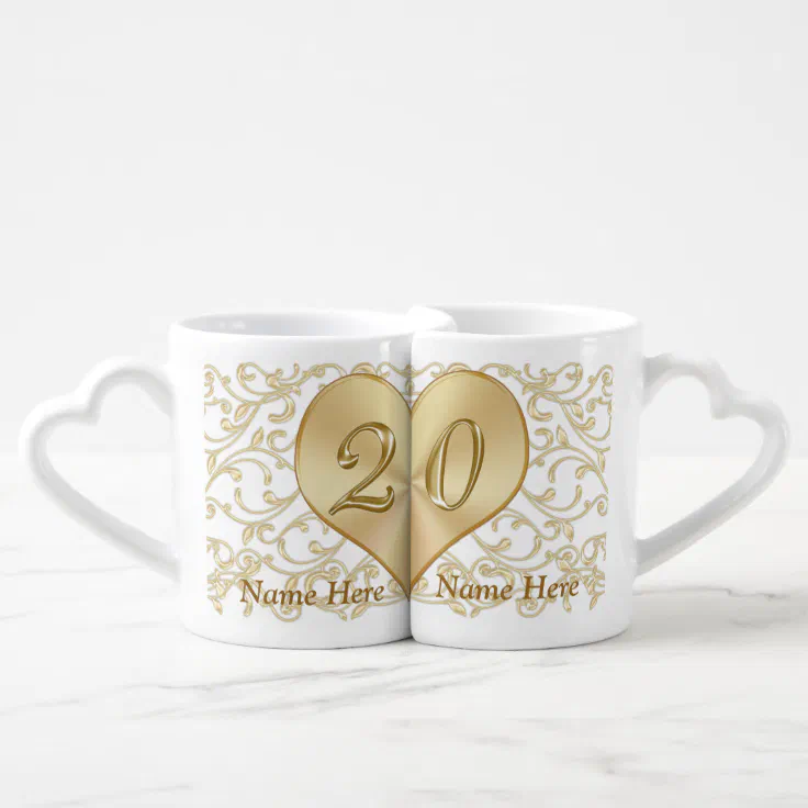 20th Anniversary Mug 20 Year Anniversary Mug 20th Anniversary 20th Anniversary 