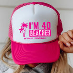Personalized 20th 30th 40th 50th Birthday Squad Trucker Hat<br><div class="desc">Personalized 20th 30th 40th 50th Birthday Squad Trucker Hat</div>