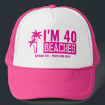Personalized 20th 30th 40th 50th Birthday Squad Trucker Hat<br><div class="desc">Personalized 20th 30th 40th 50th Birthday Squad Trucker Hat</div>