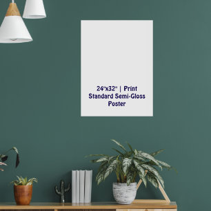 Personalized 24"x32" Standard Semi-Gloss Poster