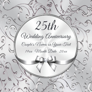 25th wedding anniversary gifts