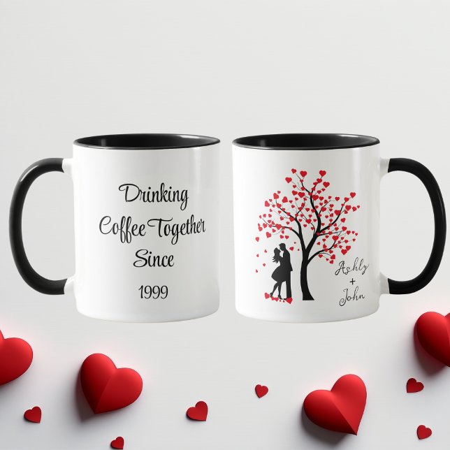 Personalized 25th Anniversary Gifts, 25th Wedding  Mug (Creator Uploaded)