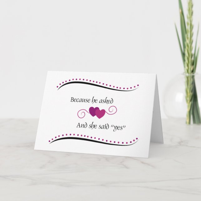 Personalized 25th Wedding Anniversary Card (Front)
