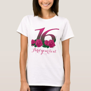 Personalized 26th customizable 16 template T-Shirt