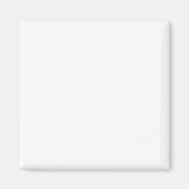 Personalized 2 Inch Square Magnet (Front)