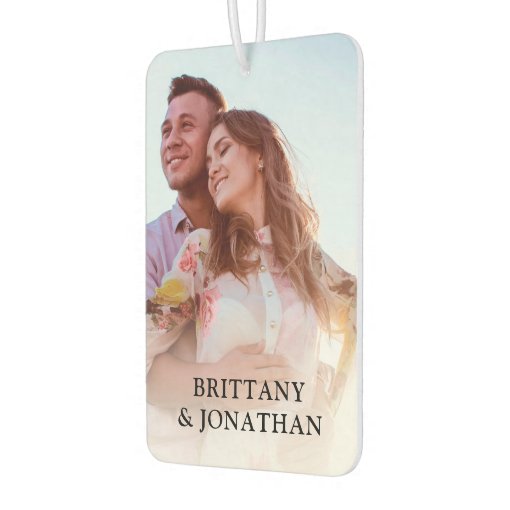 Personalized 2 Photo Air Freshener Zazzle