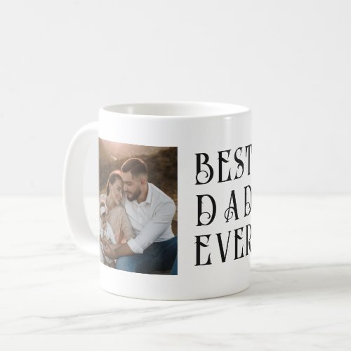 Personalized 2 Photo Coffee Mug for Dad