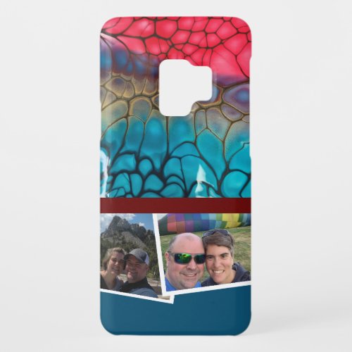 Personalized 2 Photo Galazy S9 Phone Case