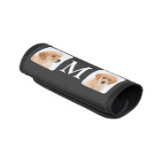 Personalized 2 Photo Monogram Create Your Own  Luggage Handle Wrap at Zazzle