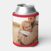 Emotional Support Beverage Joke Beer or Soda Bottle Cooler | Zazzle