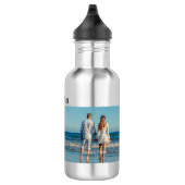 Personalized 2 Photo Water Bottle (Right)