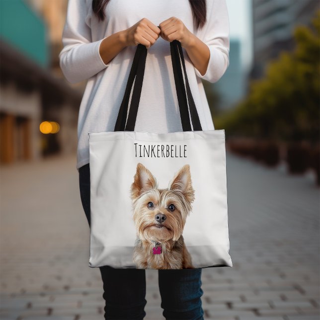 Personalized 2-Sided Pet Photo Tote Bag (Creator Uploaded)