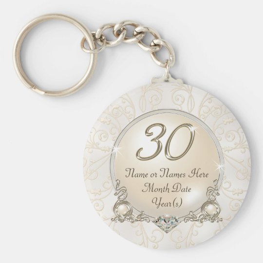anniversary keychain
