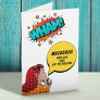 Personalized 30th Birthday Vintage Comic Funny Card