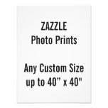 Personalized 30x40 Cm Photo Print, Or Custom Size at Zazzle