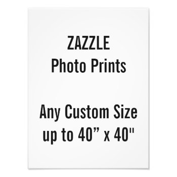 Personalized 30x40 Cm Photo Print  Or Custom Size by ZazzleDesignBlanks at Zazzle