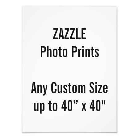 Personalized 30x40 Cm Photo Print, Or Custom Size