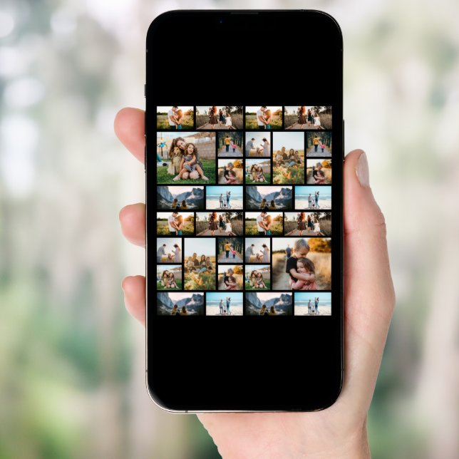 Personalized 32 Photo Collage Poster (Front Digital)