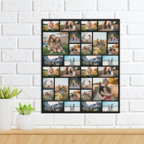 Personalized 32 Photo Collage Poster