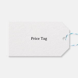 Personalized 3.5"l x 2"w Price Tag