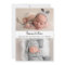 Personalized 3 Photo Thank You Birth Announcement