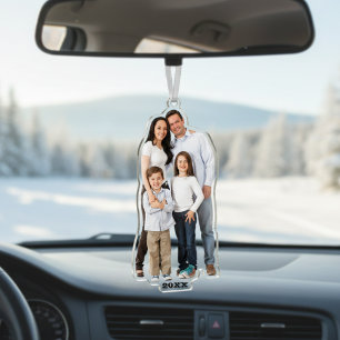 Personalized 3D Photo Cut-Out Hanging Ornament