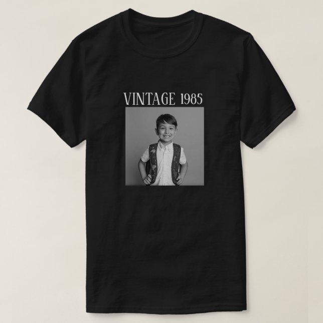 Personalized 40th 30th Birthday Gift Vintage 1985 T-Shirt