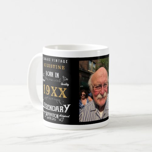 Personalized 40th Birthday Coffee Mug