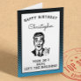 Personalized 40th Birthday Over The Hill Funny Card