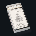 Personalized 40th Birthday Party Favor Matchboxes<br><div class="desc">Raise a toast to your special day with our Personalized 40th Birthday Party Favor Matchboxes. These matchboxes showcase a delightful champagne sketch graphic. Personalized with your name.</div>