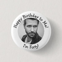 Personalized 40th Birthday Photo