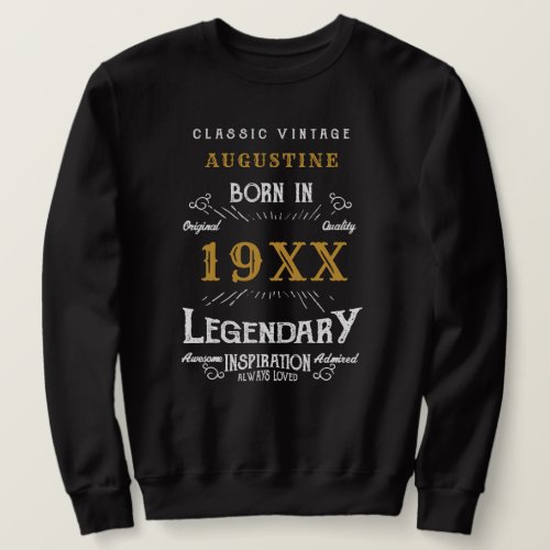 Personalized 40th Birthday Sweatshirt