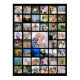 Personalized 45 Photo Collage Custom Color