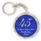 Personalized 45th Anniversary Favors, Keychains