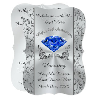 45Th Wedding Anniversary Invitations 10