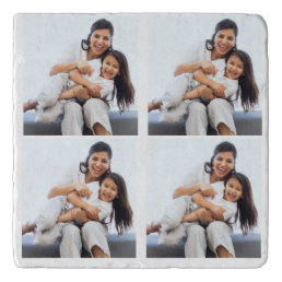 Personalized 4 collage Photos Trivet