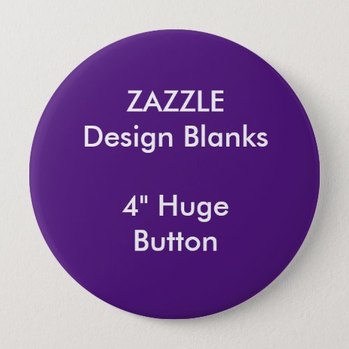 Personalized 4 Huge Round Button Template