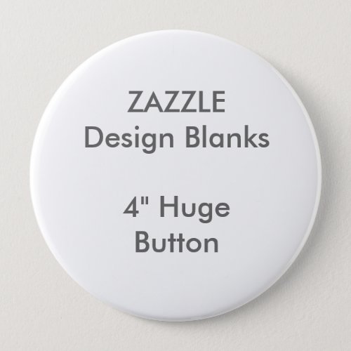 Personalized 4 Huge Round Button Template