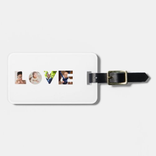 Personalized 4_IMAGE  LOVE Luggage Tag