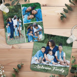 Personalized 4 Photo Collage Custom Modern Family Keychain<br><div class="desc">Introducing our Photo Collage Keychain, the perfect blend of sentimentality and practicality. Designed to carry your cherished moments wherever you go, this keychain is both a keepsake and a stylish accessory. Double-Sided Design: With four customizable photo slots, three on one side and one full photo on the other side, you...</div>