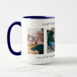 Personalized 4 Photo Collage Father's Day Gift Mug<br><div class="desc">Personalized 4 Photo Collage Father's Day Gift Coffee Mug</div>