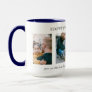 Personalized 4 Photo Collage Father's Day Gift Mug
