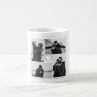 Personalized 4 Photo Collage Wedding Anniversary Coffee Mug