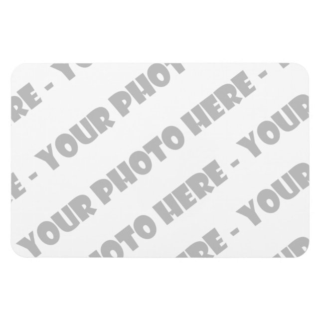 Personalized 4" x 6" Photo Magnet, Create Your Own Magnet (Horizontal)