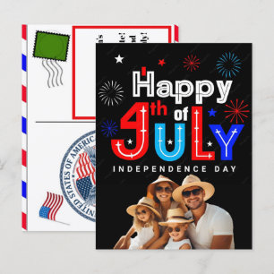 Personalized 4th of July Birthday Cards