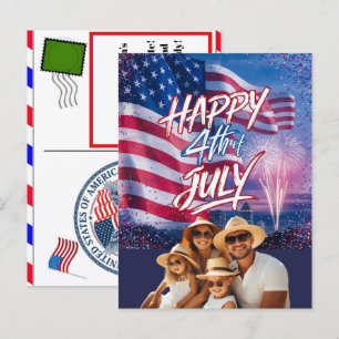 Personalized 4th of July Birthday Cards
