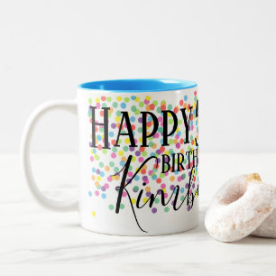 Personalized 50th birthday mug
